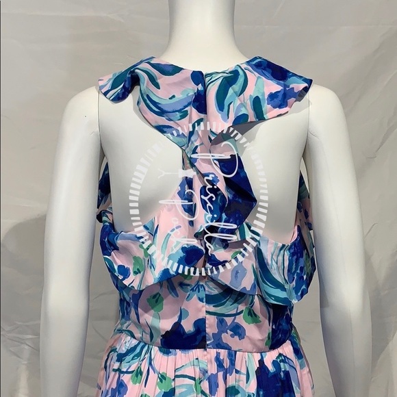 NWT Lilly Pulitzer Rory Midi Dress Sweet Pea - Picture 6 of 9